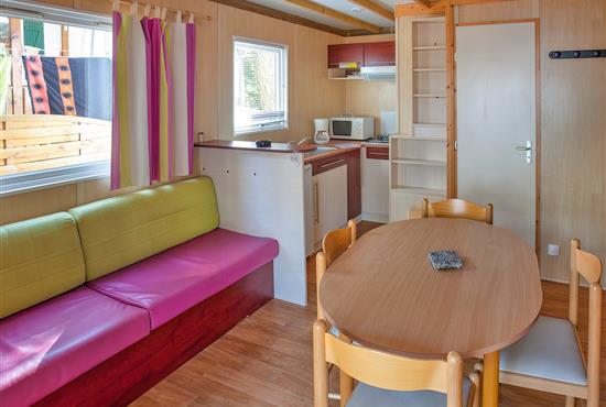 dining room, living room, kitchen - Camping La Siesta | La Faute sur Mer