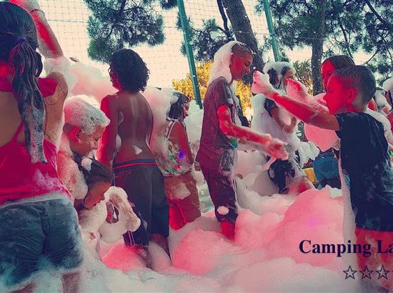 Foam party, Camping La Siesta - Campsite La Siesta | La Faute sur Mer